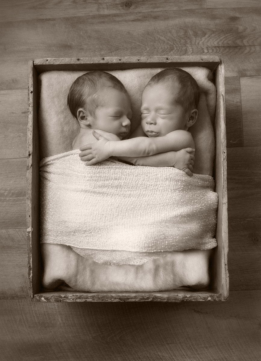 newbornfoto Zwillinge